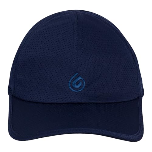 Gymwrap Pony 2.0 Sweat-Wicking Ponytail Hat for Women - Adjustable Baseball Cap for Running, Workouts, Tennis & Outdoors Denim