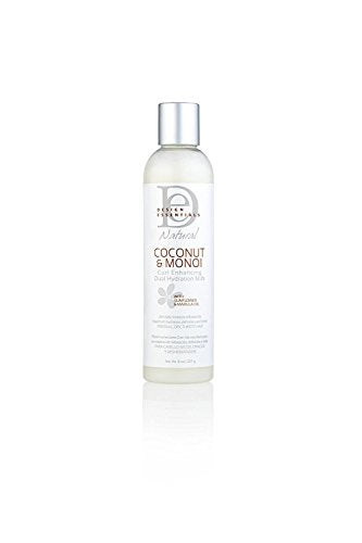 Design Essentials Natural Curl Enhancing Dual Hydration Repairative Coconut Milk w/Sunflower & Marula Oil-Coconut & Monoi Collection, 8oz. - Duafe Beauty Collective