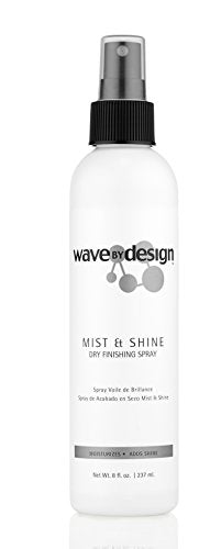 Design Essentials Mist & Shine Dry Finishing Mist for Extra Body, Volume, & Shine-Wave By Design Collection, 8oz. - Duafe Beauty Collective