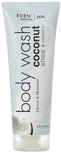 EDEN BodyWorks Coconut Shea Body Wash (tube), 8oz - Duafe Beauty Collective