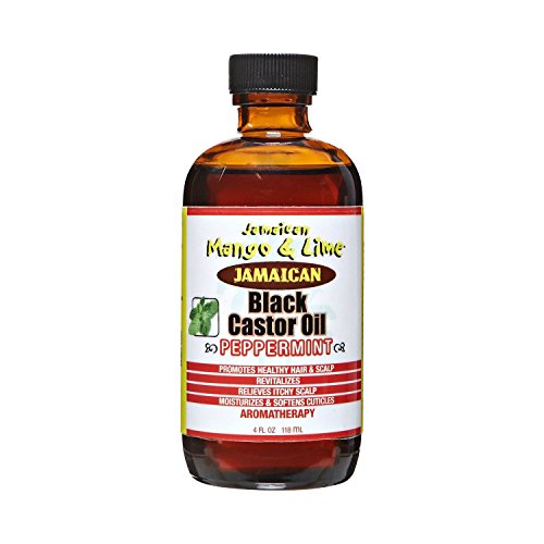 Jamaican Mango & Lime Peppermint Black Castor Oil - Duafe Beauty Collective