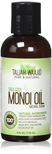 Taliah Waajid Monoi Oil Natural Serum, 4 Ounce - Duafe Beauty Collective