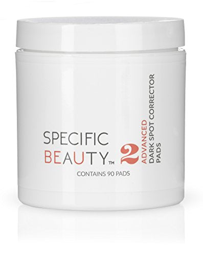 Specific Beauty Skin Brightening Pads, Skin Smoothing for more Even Texture & Tone- Dark Spot Fading Kojic Acid & Licorice 90 Count