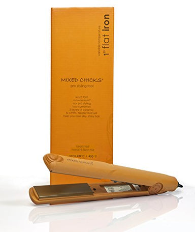 Mixed Chicks Variable Temperature Ceramic Flat Iron, 1 Inch - Duafe Beauty Collective