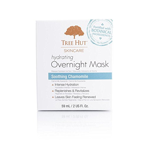 Tree Hut Skincare Hydrating Overnight Mask, Soothing Chamomile, 2 Fluid Ounce - Duafe Beauty Collective