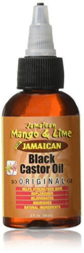 Jamaican Mango and Lime Black Castor Oil, Original, 2 Ounce - Duafe Beauty Collective