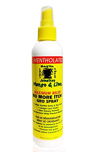 Jamaican Mango & Lime Maximum Relief No More Itch Spray Mentholated 8oz - Duafe Beauty Collective