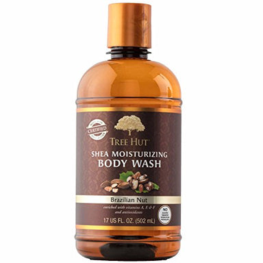 Tree Hut Shea Moisturizing Body Wash, Brazilian Nut, 17 Fluid Ounce - Duafe Beauty Collective