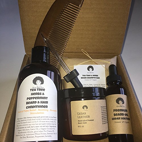 Tea Tree & Herbs Beard Kit - Duafe Beauty Collective