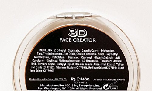 3D FACE CREATOR (RDF12) - Ruby Kisses HD 2 Color Foundation + Concealer - Duafe Beauty Collective