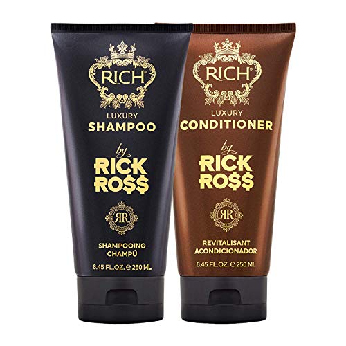 RICH by Rick Ross Luxury 2-piece Hair Care Set for Men – Shampoo & Conditioner