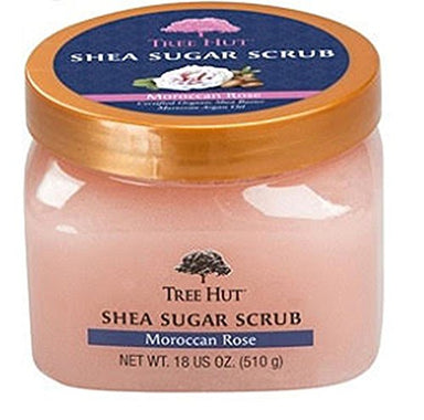 Tree Hut Shea Sugar Scrub Moroccan Rose ~ 18 oz - Duafe Beauty Collective