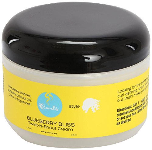 Curls Twist N Shout Glaze Cream, 8 Ounce - Duafe Beauty Collective
