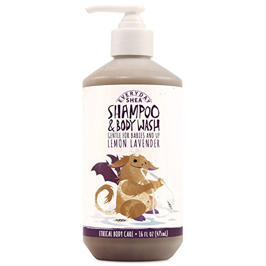 Alaffia - EveryDay Shea - Moisturizing Shea Butter Shampoo & Body Wash for Babies & Up, 16 Ounces - Duafe Beauty Collective