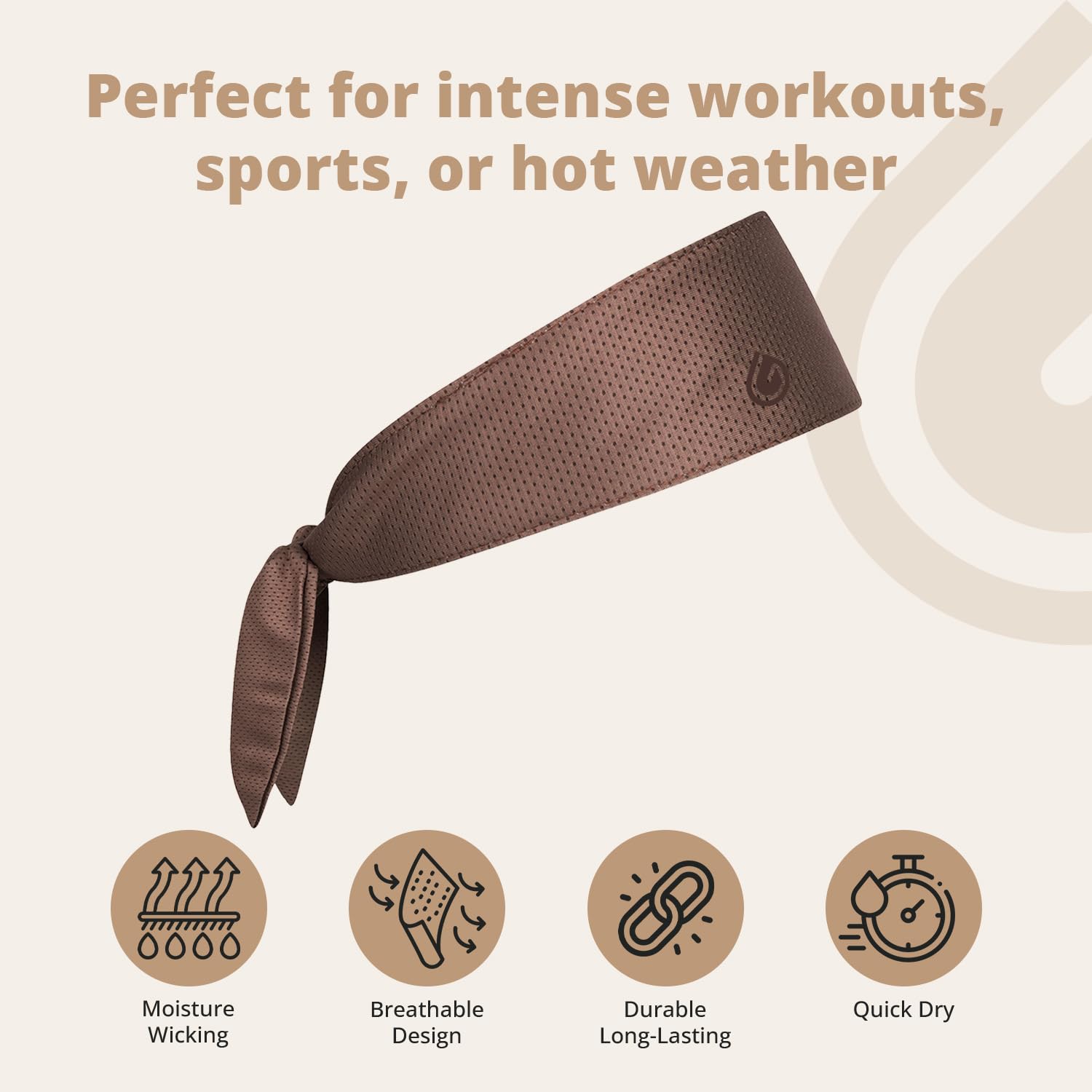 Gymwrap 2.0 by Gymwrap - Sweat-Wicking Workout Headband for Women & Men - Adjustable Headband for Sports, Running & Outdoors