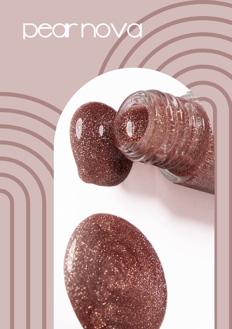 Pear Nova Classic Nail Lacquer | 10 Free and Cruelty Free, Chip Resistant, Quickdry, Luxury Vegan Nail Polish .34 OZ (Hustle + Glow)
