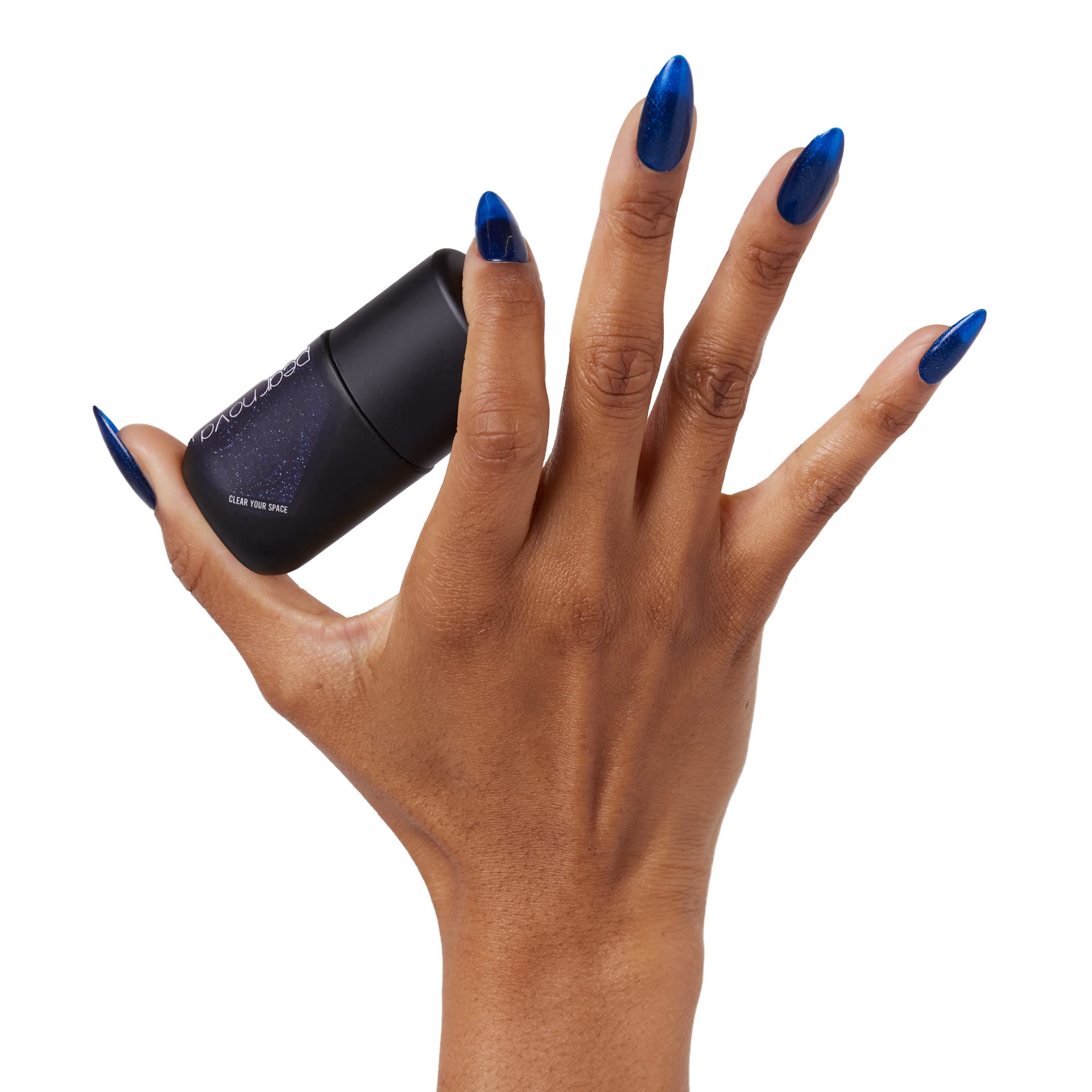 Pear Nova Gel Nail Lacquer | 10 Free and Cruelty Free, Luxury Vegan Nail Polish, Soak Off Gel UV/LED Nail Lamp Gel Nail Polish, Manicure and Pedicure DIY at Home or Salon 15ml (Clear Your Space)