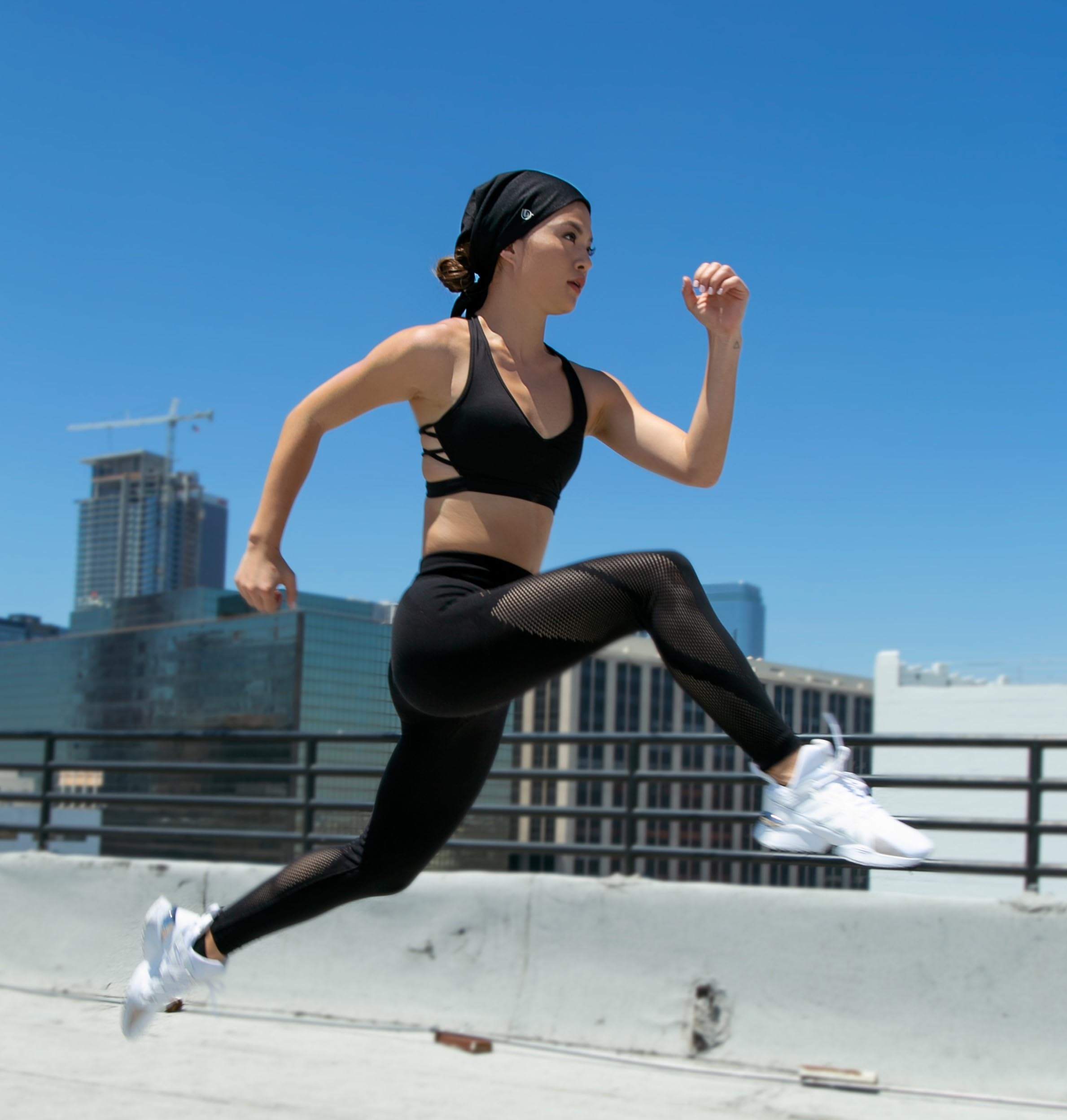 Full Triangle 2.0, Tri-Layer EvapoCOOL Ventilation Technology, Adjustable Tie Full Coverage Bandana, Moisture-Wicking, Cooling Headwrap