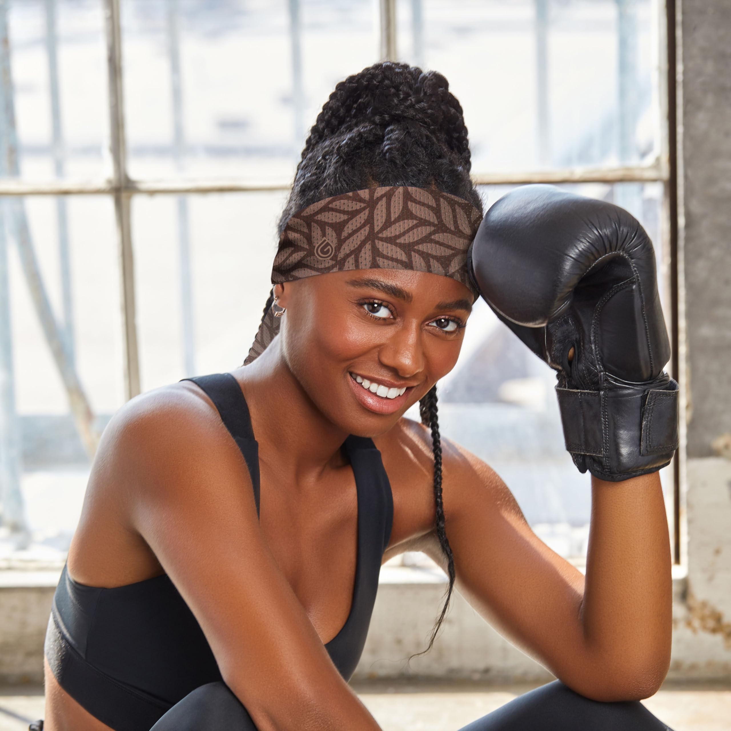 Gymwrap 2.0 by Gymwrap - Sweat-Wicking Workout Headband for Women & Men - Adjustable Headband for Sports, Running & Outdoors