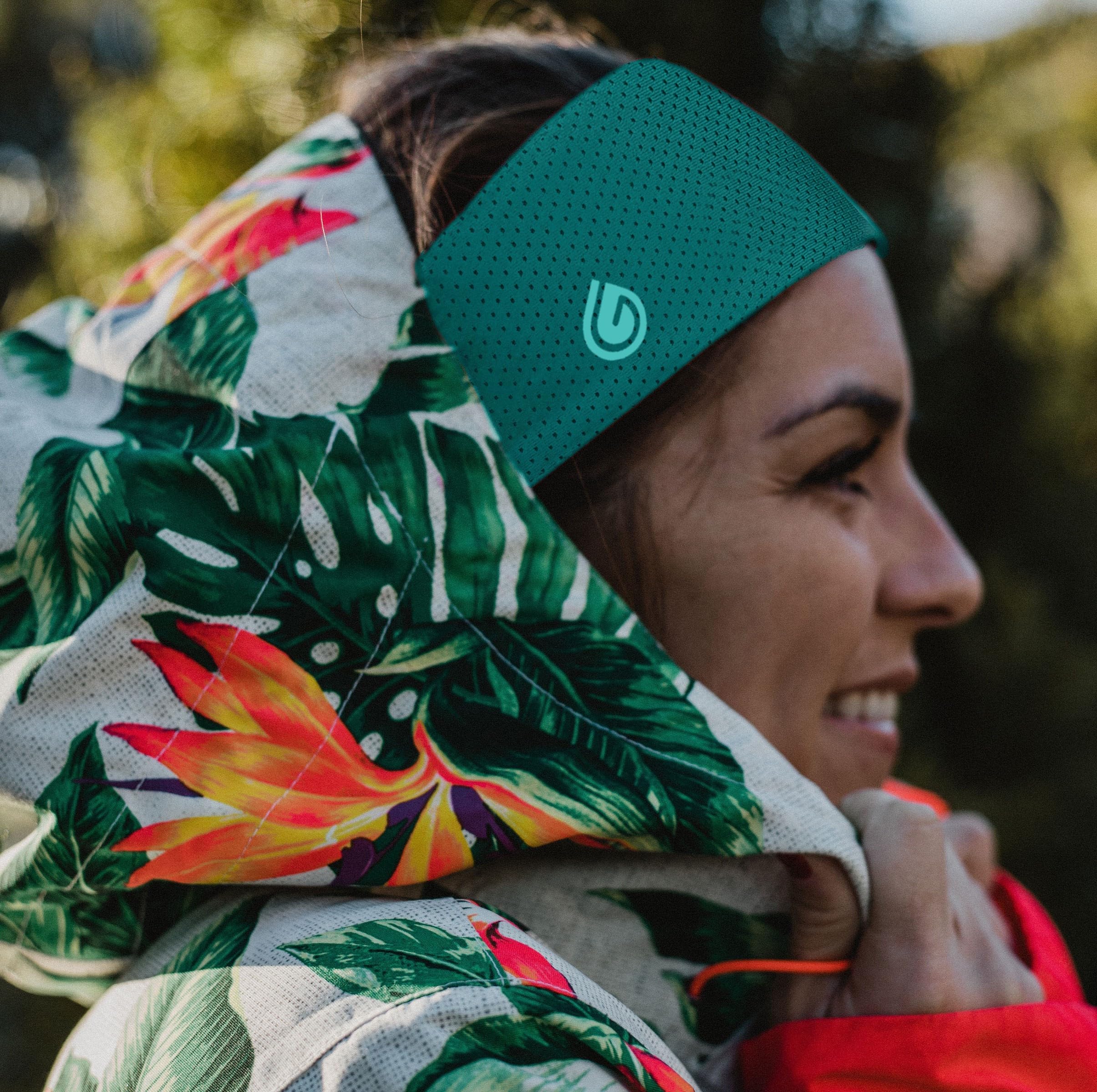 Gymwrap 2.0 by Gymwrap - Sweat-Wicking Workout Headband for Women & Men - Adjustable Headband for Sports, Running & Outdoors