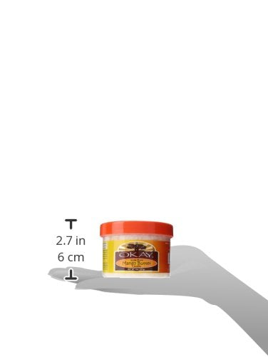 Okay 100% Pure Butter Chunks, Mango, 8 Ounce - Duafe Beauty Collective