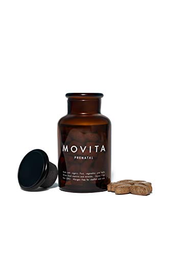 Movita Prenatal Multivitamin - for Healthy Mom and Baby, Bottle of 60 Tablets