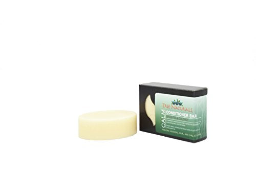 Tree Naturals Green Tea & Coconut Detangling Conditioner Bar- Paraben Free- Vitamins Rich- Removes Dandruff- Moisturizing- Co-Wash- Made in USA - Cruelty Free - Duafe Beauty Collective