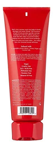 TPH by Taraji Real Love Protein Powered Gel Treatment Mask for Hair Infused with a Vegetable Protein Blend, Honey, Argan and Coconut Oils - 8.45 oz, pack of 1