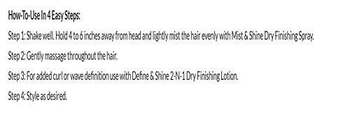 Design Essentials Mist & Shine Dry Finishing Mist for Extra Body, Volume, & Shine-Wave By Design Collection, 8oz. - Duafe Beauty Collective