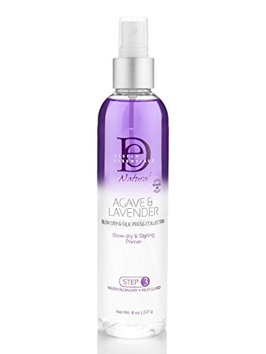 Design Essentials Agave & Lavender Moisturizing, BlowDry and Style Primer, 8 Ounce - Duafe Beauty Collective