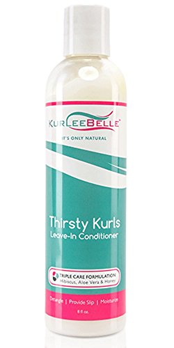 Kurlee Belle Thirsty Kurls Leave-in Conditioner 8oz - Duafe Beauty Collective