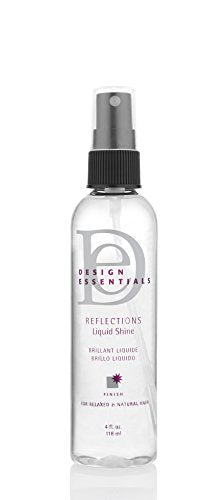 Design Essentials Reflections Liquid Shine Humidity Resistant Hair Polish for a Luminous Oil-Free Lightweight Finish-4oz. - Duafe Beauty Collective