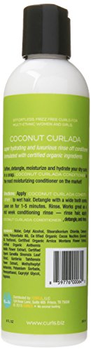 Curls Coconut Curlada Conditioner, 8 Ounce - Duafe Beauty Collective