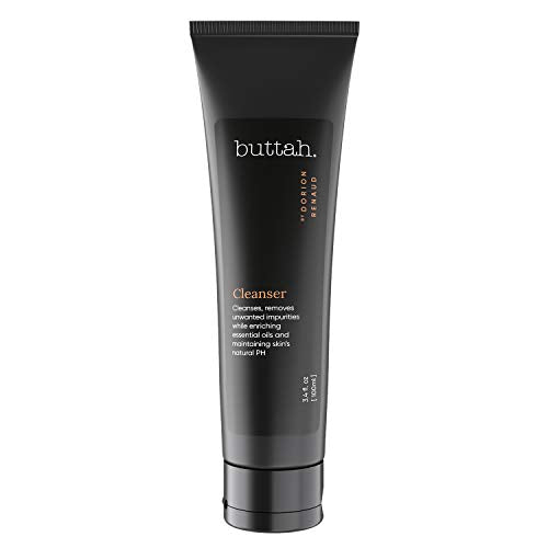 Buttah Skin by Dorion Renaud Complete Skin Kit for Melanin Rich Skin | Facial Shea Butter 2oz | Vitamin C Serum 1oz | Facial Cleanser 3.4oz | Organic & All Natural Skin Care | Black Owned Skincare