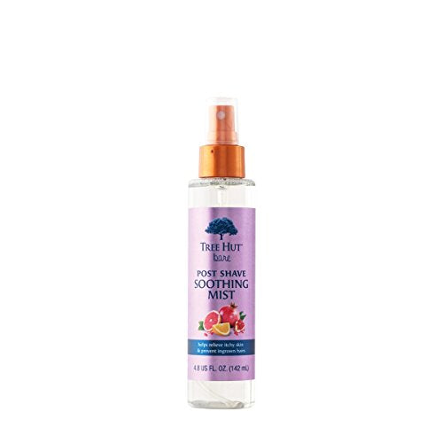 Tree Hut Bare Post Shave Soothing Mist, Pomegranate, 4.8 Fluid Ounce - Duafe Beauty Collective