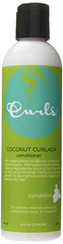 Curls Coconut Curlada Conditioner, 8 Ounce - Duafe Beauty Collective