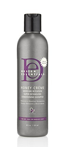 Design Essentials Honey Crème Moisture Retention Ultra Detangling Super Moisturizing Shampoo-8oz. - Duafe Beauty Collective