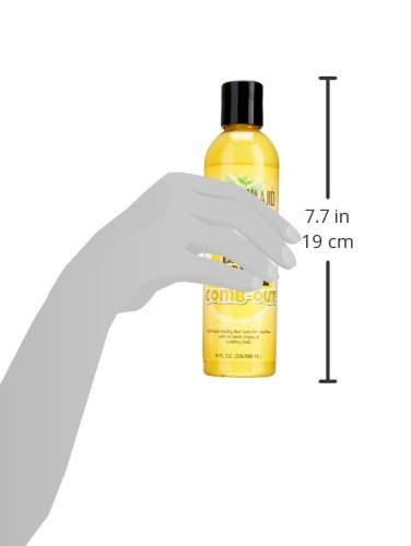 Taliah Waajid Kinky Wavy Natural Easy Herbal Comb Out, 8 Ounce - Duafe Beauty Collective