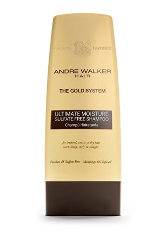 Andre Walker Hair, Official Gold System Store, Ultimate Moisture Sulfate Free Shampoo, 8.5 Fluid Ounce - Duafe Beauty Collective