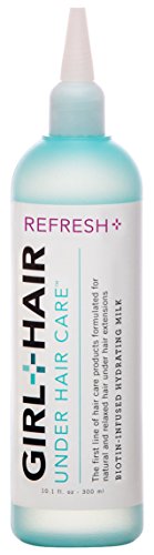 GirlandHair Refresh Plus Biotin Infused Hyrdrating Milk with Aloe Vera and Tea Tree Oil - Duafe Beauty Collective