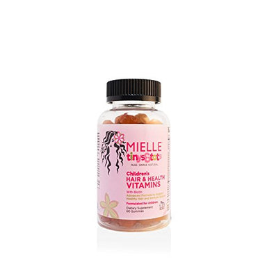 Mielle Organics Children's Hair & Health vitamin with biotin - 60 gummies - Duafe Beauty Collective