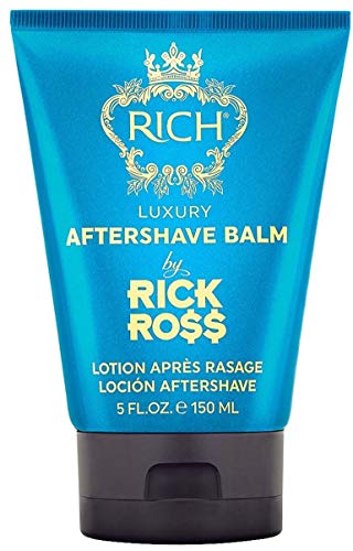 RICH by Rick Ross Luxury 4-piece Hair Care & Shaving Set for Men – Shampoo, Conditioner, Shaving Cream & Aftershave Balm