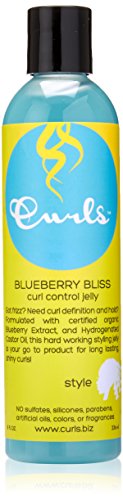 Curls Blueberry Bliss Control Jelly, 8 Ounce - Duafe Beauty Collective