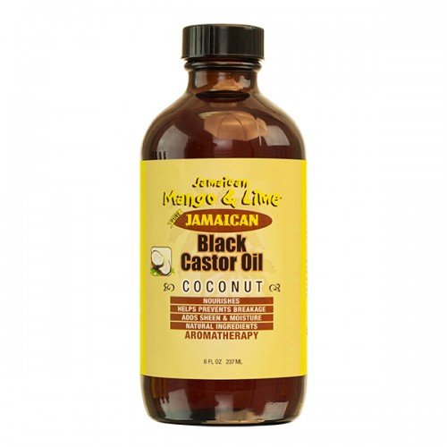 Jamaican Mango & Lime Black Castor Oil-Coconut 8 oz (1 Pack) - Duafe Beauty Collective