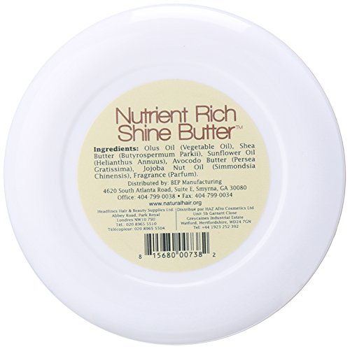 Taliah Waajid Curls, Waves and Naturals Nutrient Rich Shine Butter, 4 Ounce - Duafe Beauty Collective