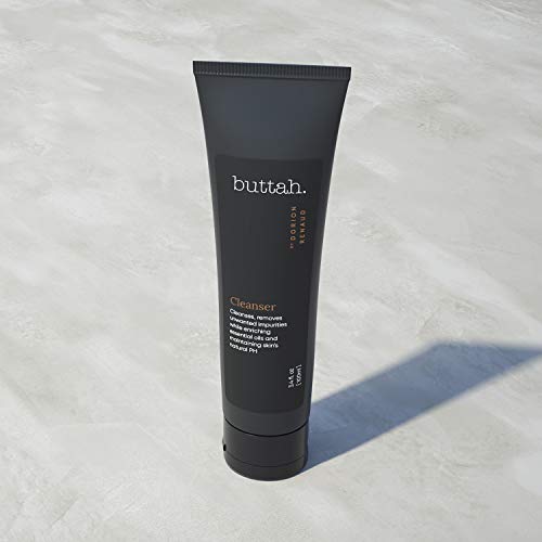 Buttah Skin by Dorian Renaud Facial Cleanser 3.4oz - Organic Clarifying Face Wash - Oil & Dirt Extracting Wash - Daily Cleansing - All Natural - Face Wash for Melanin Rich Skin - Black Owned Skincare