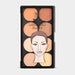 Ruby Kisses 3D Contour Artist Powder Palette - RPCP01 Light Medium - Duafe Beauty Collective