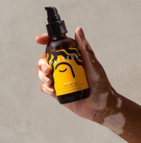 Pattern Jojoba Oil Hair Serum 3.9 Fl. Oz! Blend Of Safflower Oil, Jojoba Oil, Rosehip Oil, Olive Oil & Lavender Oil! Super Lightweight Jojoba Oil For Hair! Moisture Boost For Hair And Scalp!