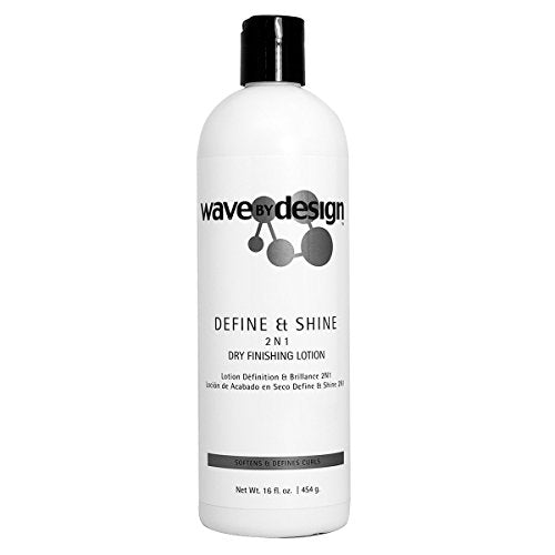 Wave by Design Define & Shine 2 N 1 Dry Finishing Lotion 16oz "Pack of 2" - Duafe Beauty Collective