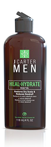 J Carter Men Heal+Hydrate Scalp Oil - 4 oz - Duafe Beauty Collective
